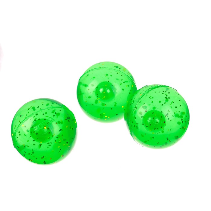 Мяч Жемчуг 4,2 см, цвет зелёный