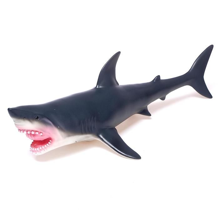 Фигурка животного Серая акула длина 41 см