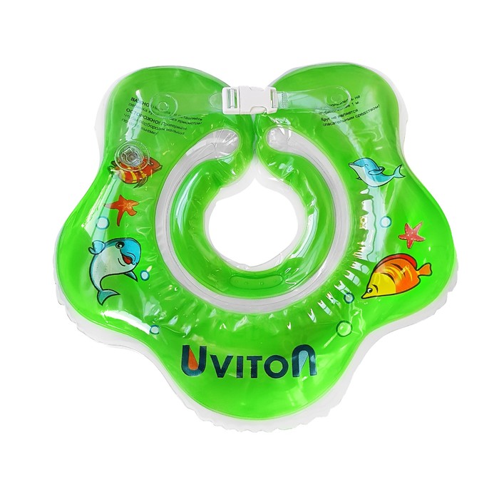 Круг для купания на шею Uviton, зелёный
