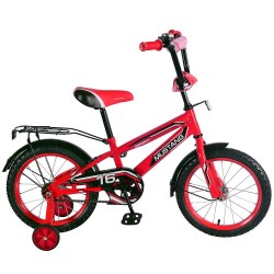 АКЦИЯ Велосипед детский Mustang 16",красный/черный 157580