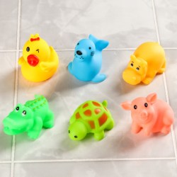 Набор игрушек для ванны Морские животные №2 6 шт.