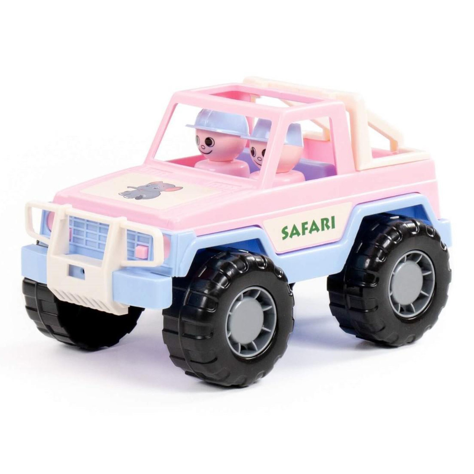 Автомобиль-джип Сафари, цвет розовый 22 см