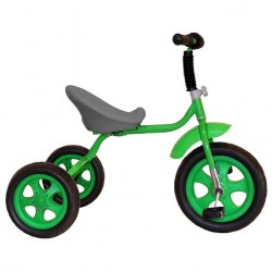 Велосипед трехколесный Лучик Малют 4, колеса EVA  10"/8", зеленый  