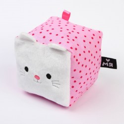 Игрушка мягкий кубик Котёнок Мякиши