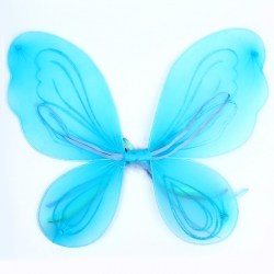 Карнавальный набор Фея бабочка 4 предмета: юбка, крылья, жезл, нимб