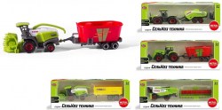 Специальная техника СельХоз, 4 вида, в коробке