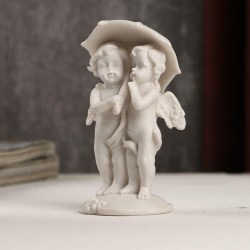 Статуэтка сувенир ангелочки под зонтом 11 см