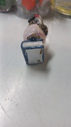 уценка Фигурка полистоун Ученый красный филин на книге 3.5×4.5×8.5 см, МИКС