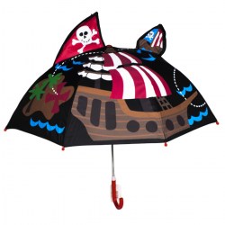 Зонт детский фигурный Пираты