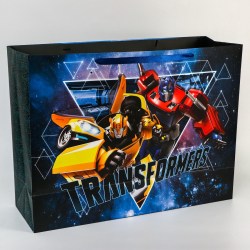 Пакет ламинат "Transformers", 61х46х20 см, Трансформеры