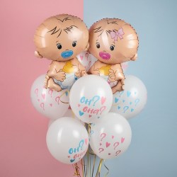 Воздушный шар фольгированный 26" Малыш мальчик