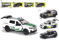 Машина POLICE инерционная на батарейках(свет,звук)кроссовер