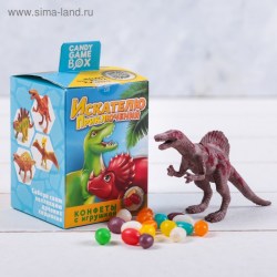 АКЦИЯ набор с игрушкой и конфетами "Искателю приключений" 