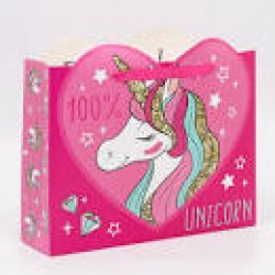 Пакет подарочный Unicorn dream, Единорог. Минни Маус, 40х31х11,5 см