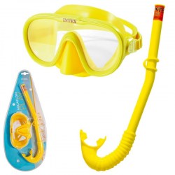 Набор для подводного плавания маска и трубка, от 8 лет