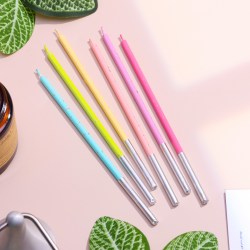 Свечи для торта Исполнение желаний 15 см, 6 шт., 