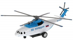 Модель 'Вертолет полицейский' 20 см металлическая свет звук