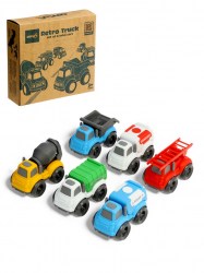 Грузовик «Спецтехника. Ретро», набор 6 шт. подвижные элементы