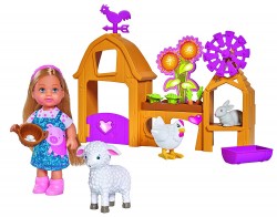 Набор Счастливая ферма с куклой Еви