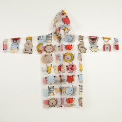 Дождевик детский Звери рост 125-155 см