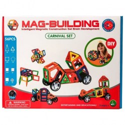 Магнитный конструктор MAG BUILDING 56 деталей