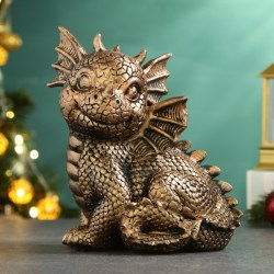 Статуэтка фигурка Дракон бронза 18 см