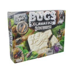 Набор для проведения раскопок серия "BUGS EXCAVATION" жуки 