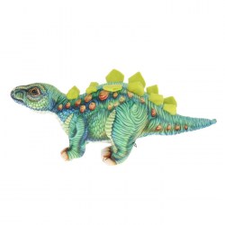 Мягкая игрушка Динозавр Стегозавр зеленый, 38 см