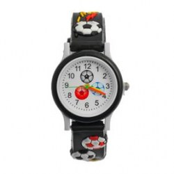 уценка!!!! Часы наручные детские Футбол, d-3 см, ремешок 19.4 см 