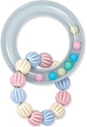 Погремушка-прорезыватель Веселый браслетик.Коллекция Бисквит