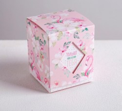 Бонбоньерка «Фламинго», 6 × 7 × 6 см