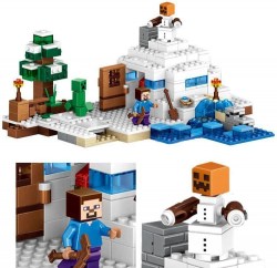 Конструктор Minecraft снежное убежище 