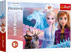 Пазл "Мужество сестер.Frozen-2",30 деталей MIDI,Trefl	