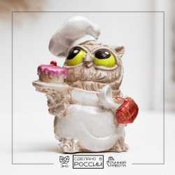 Фигура Сова в колпаке 8 см
