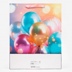 Пакет ламинированный вертикальный Праздник, 33 х 42 х 10 см