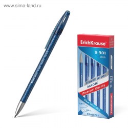 Ручка "пиши-стирай" гелевая ErichKrause "R-301 Magic Gel" 0.5, стер/син ЦЕНА ЗА 1ШТ! 