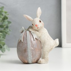 Сувенир статуэтка пасхальная заяц кролик 11 см