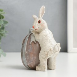 Сувенир статуэтка пасхальная заяц кролик 11 см