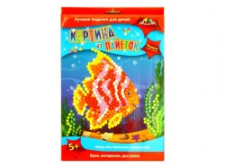 Картина из пайеток Коралловая рыбка