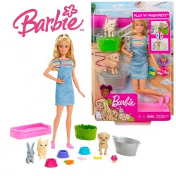 Набор "Барби и домашние питомцы"