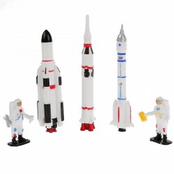 Набор металл моделей Космическая экспедиция 3 ракеты 266337 