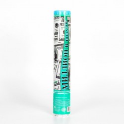 Хлопушка пневматическая Доллар 30 см