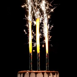 Набор тортовых свечей фонтанов "Шарики", 10 см, 3 шт