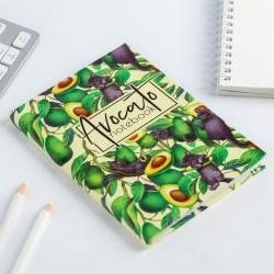 Блокнот А6 в твердой обложке Avocato notebook, 40 листов