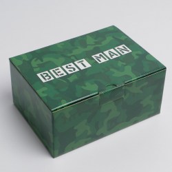 Коробка‒пенал Best man, 22 × 15 × 10 см