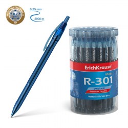 Ручка шарик. автомат. Erich Krause R-301 Original Matic,  0.7 мм, синяя