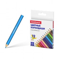 Набор цветных карандашей "Basic" мини шестигранные 12 цветов