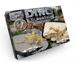 Набор для проведения раскопок серия DINO EXCAVATION динозаврики: стегозавр, тираннозавр