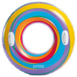 Круг для плавания Водоворот d=91 см, от 9 лет, цвета МИКС, 59256NP INTEX