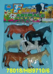Набор животных в ассортименте в пакете 